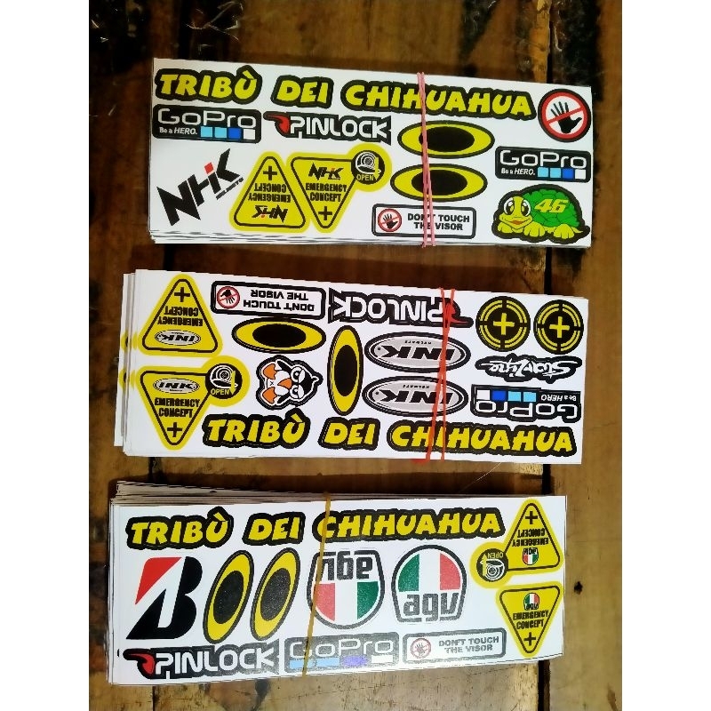 sticker helm sticker Thailand sticker racing