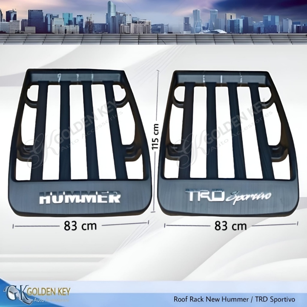 Roof Rack New Hummer TRD Sportivo Rak Bagasi Atas Mobil Universal
