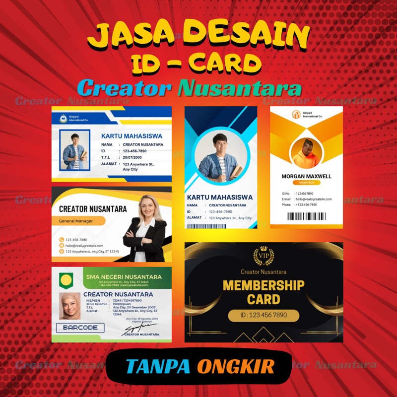 

Desain ID Card / Desain Kartu Nama / Desain Kartu Pelajar / Desain Kartu Mahasiswa