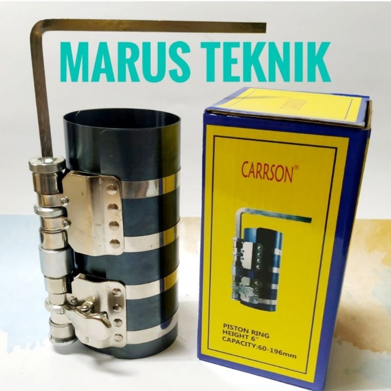 Piston Ring komp /alat pres piston 6" Cap 60-170mm merek Carrson