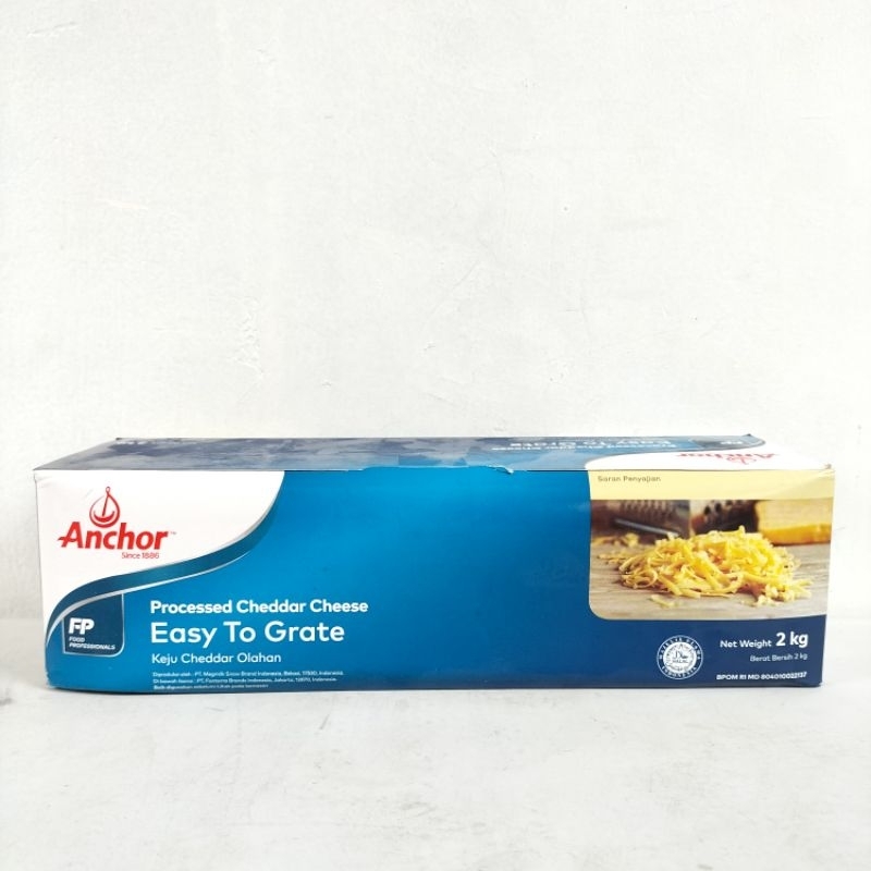 

Anchor Keju Cheddar Easy To Grate 2kg