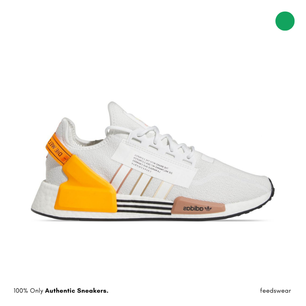 Adidas NMD R1 V2 'White Bright Orange'