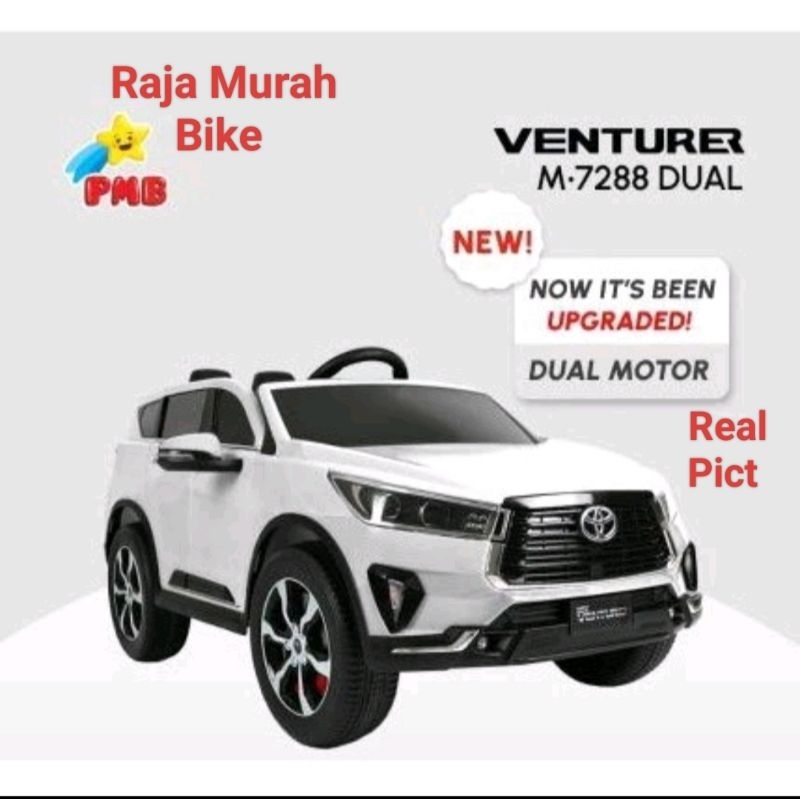 Mobil Aki Anak PMB M-7288 Dual Mainan Anak Mobilan Aki PMB 7288