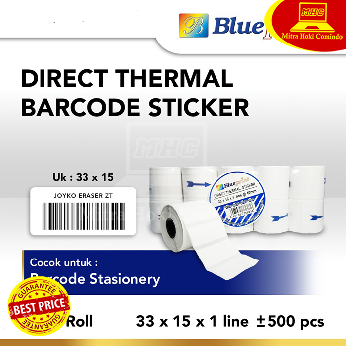 

Kertas Stiker Label Barcode Stiker Label Barang Blueprint 33x15(1line)