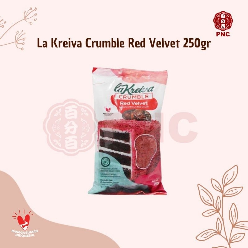 

PROMO Lakreiva Red Velvet Crumbel Remahan Red Velvet 250g lakreiva red velvet