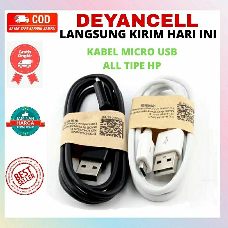 kabel data micro usb cable Samsung S3 S4 S5 all tipe hp murah