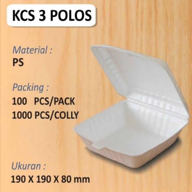 styrofoam nasi