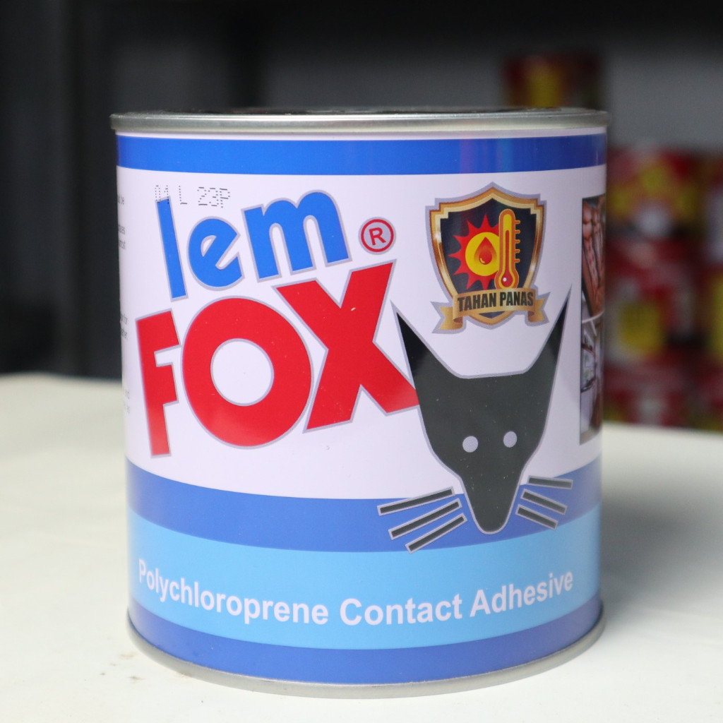 

Lem Fox Kaleng Biru 600 Gram, Lem Sandal, Lem Plastik, Lem Serbaguna