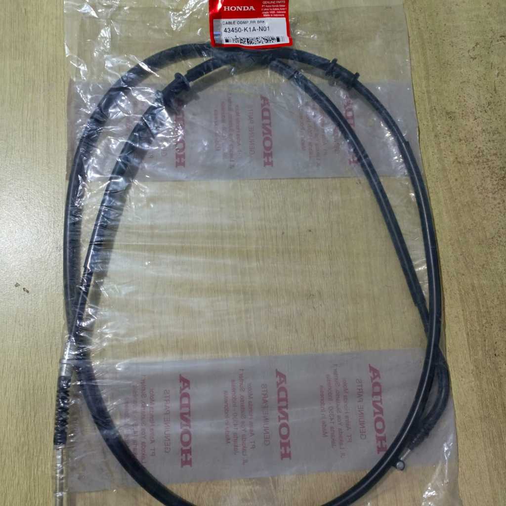 Kabel Rem Belakang BeAT K1A CBS ORI AHM 43450K1AN01