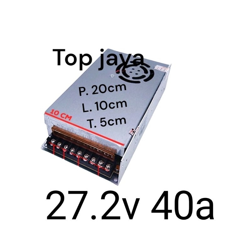 POWER TOP JAYA SUPPLY 27.2V 40 AMPEL