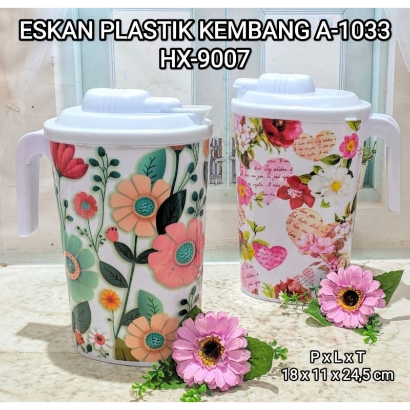Eskan Plastik Kembang Satuan