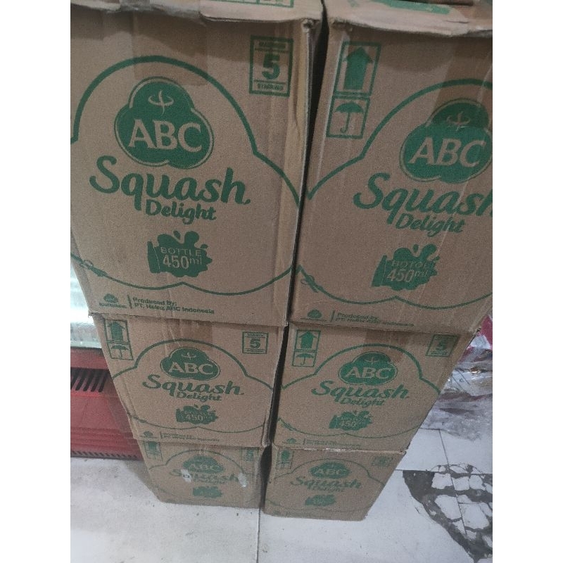 

Sirup ABC Squash delight 450 ml 1 dus isi 12