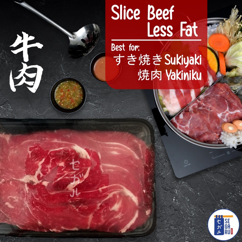 

CGU884 Sukiyaki Yakiniku Sliced Beef Sedikit Lemak