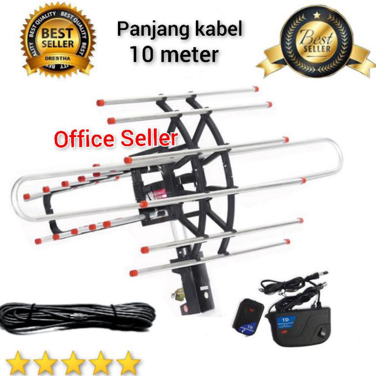 LANGSUNG ATC antena tv remote digitalanalog  trisonic