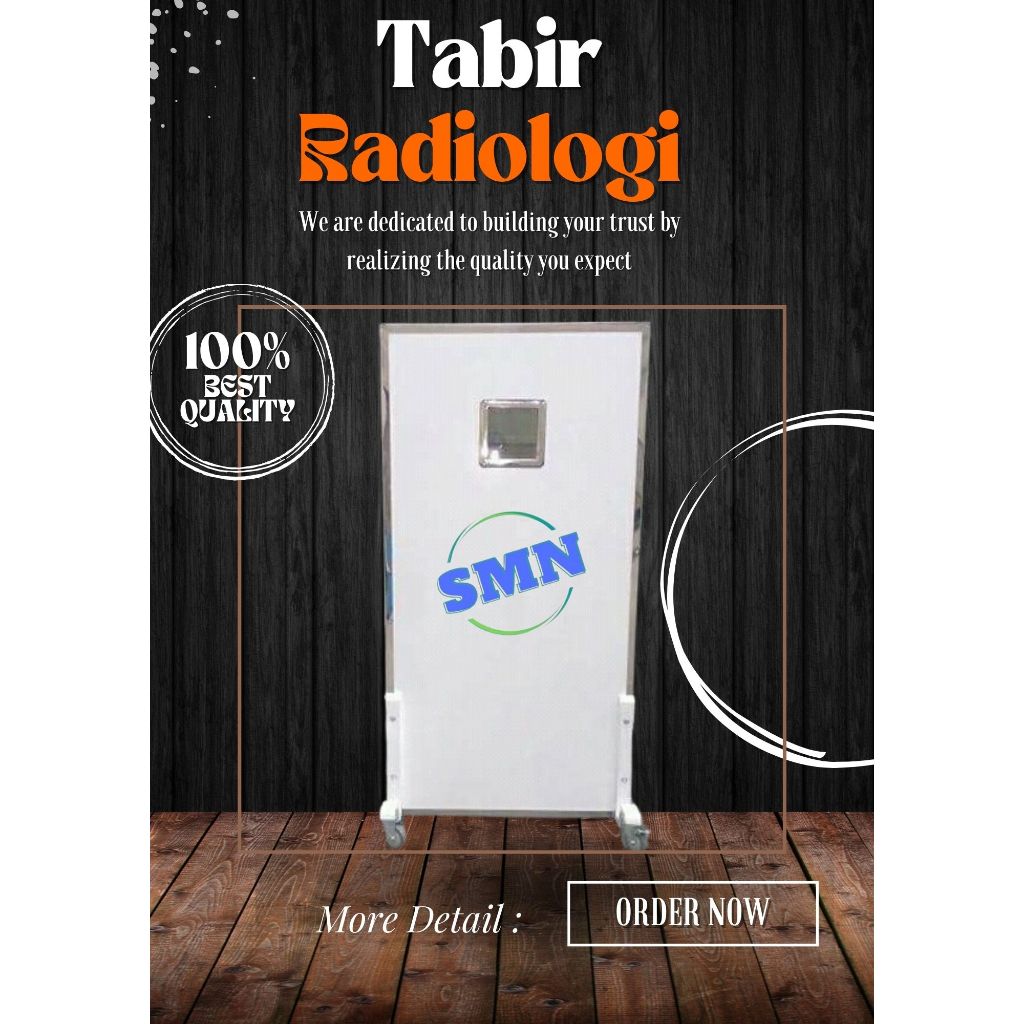 Pintu Anti Radiasi PB / Pintu Xray - Tabir Radiologi - Sekat Radiologi