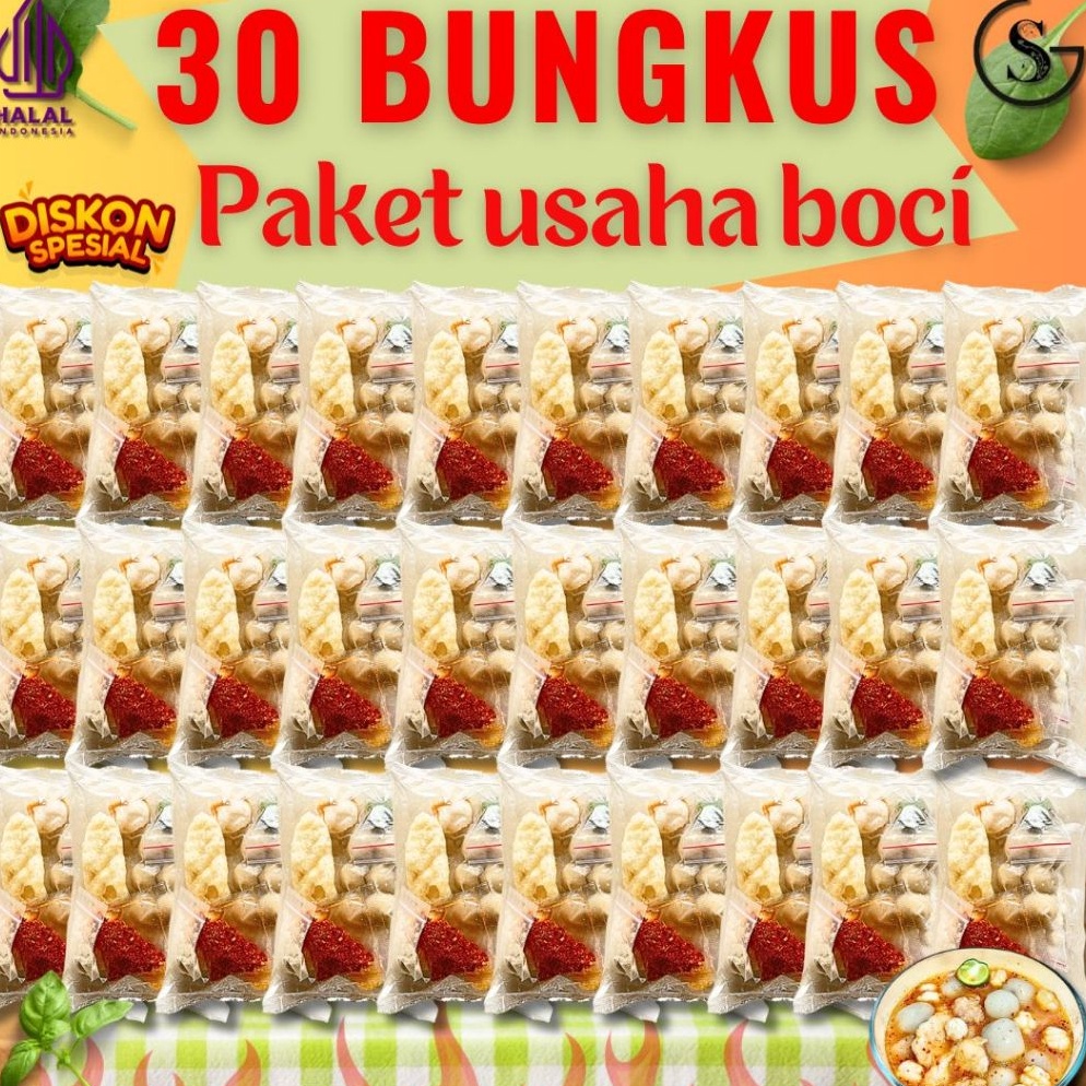 

LOG326 COD NEWPRODUCT 3 BUNGKUS BASO ACI PAKET HEMAT USAHA HOTPOT INSTAN