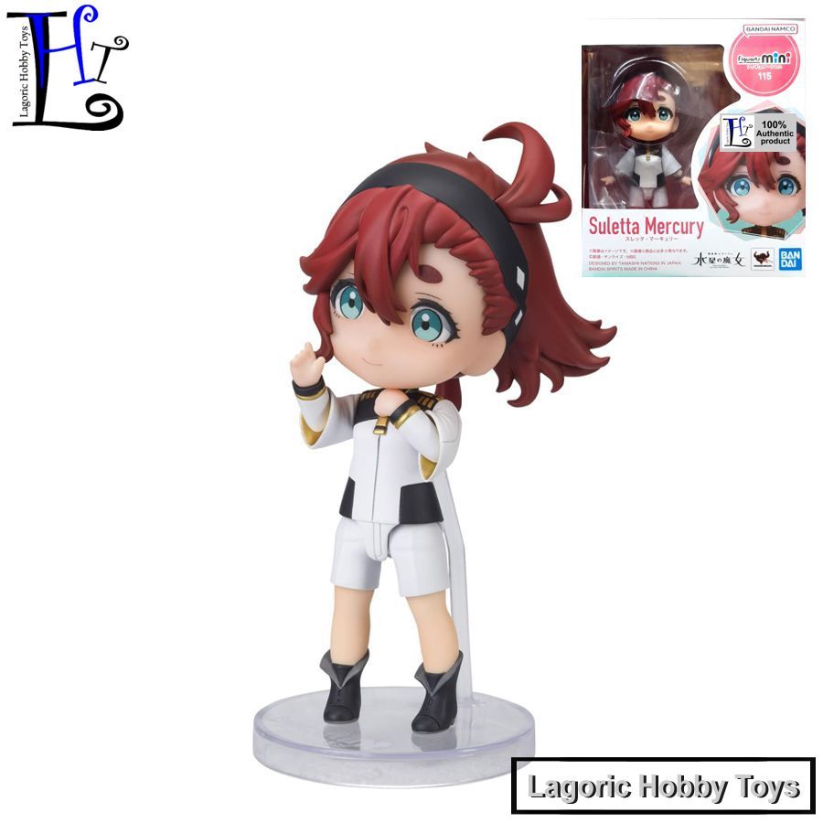 Figuarts Mini Suletta Mercury [MS Gundam TWfM] Bandai Mainan Figure