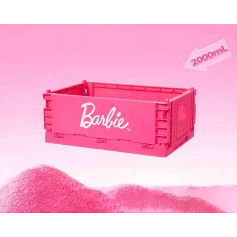 MINISO X Barbie Storage Box || Tempat Penyimpanan