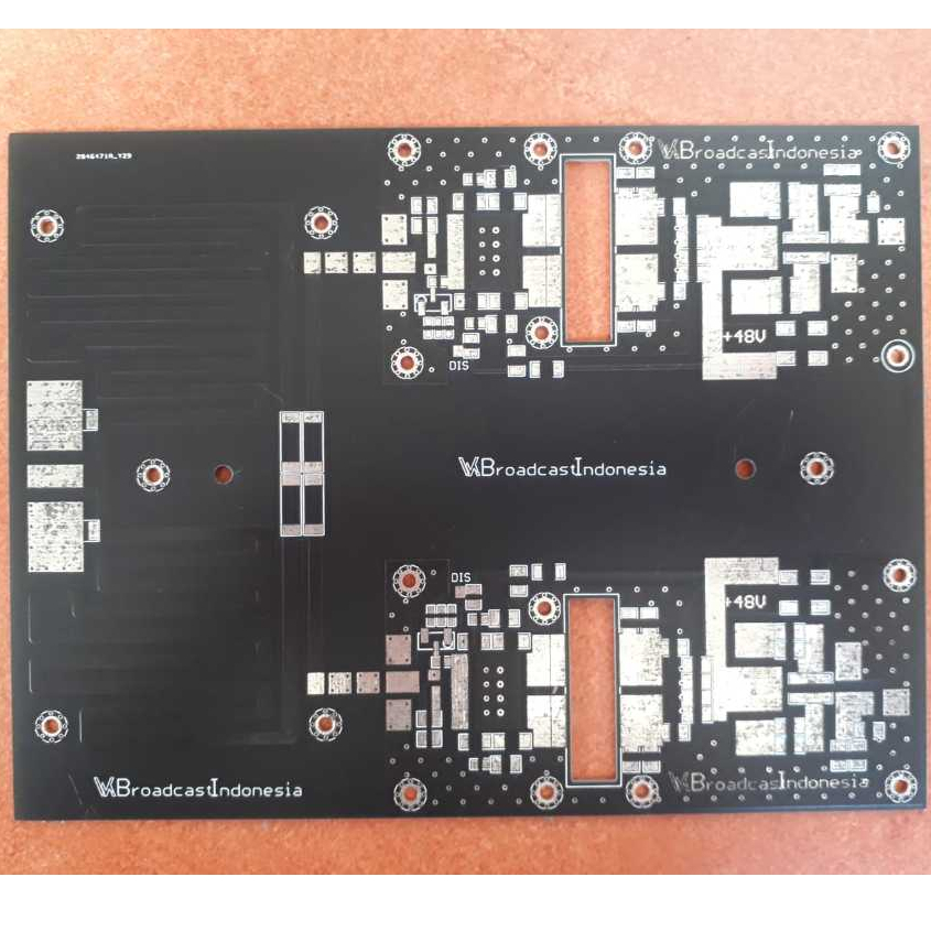 PCB double mosfet dilengkapi jalur splitter untuk merakit palet booster