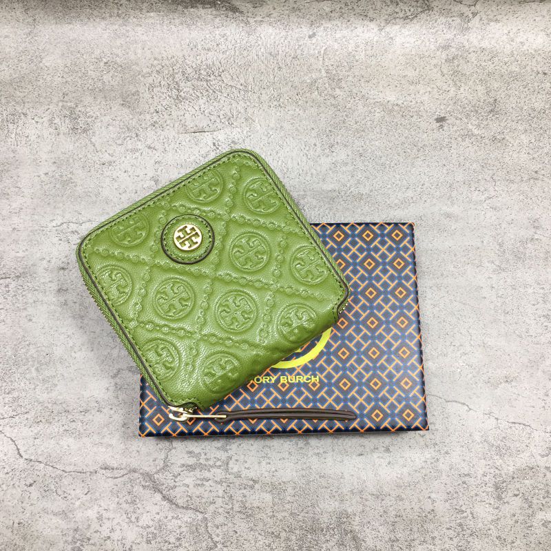 Tory Burch T Monogram Leather Bifold Wallet
