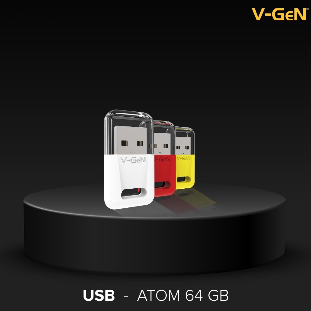 HARGA BERSAHABAT USB Flashdisk 4gb 8gb 16gb 32gb 64gb ATOM Water Proof VGeN Flash Disk Drive 4 8 16 