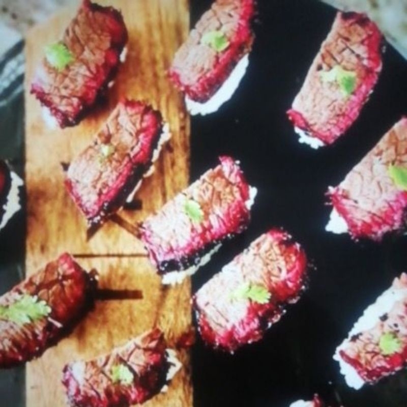 

nigiri beef slice