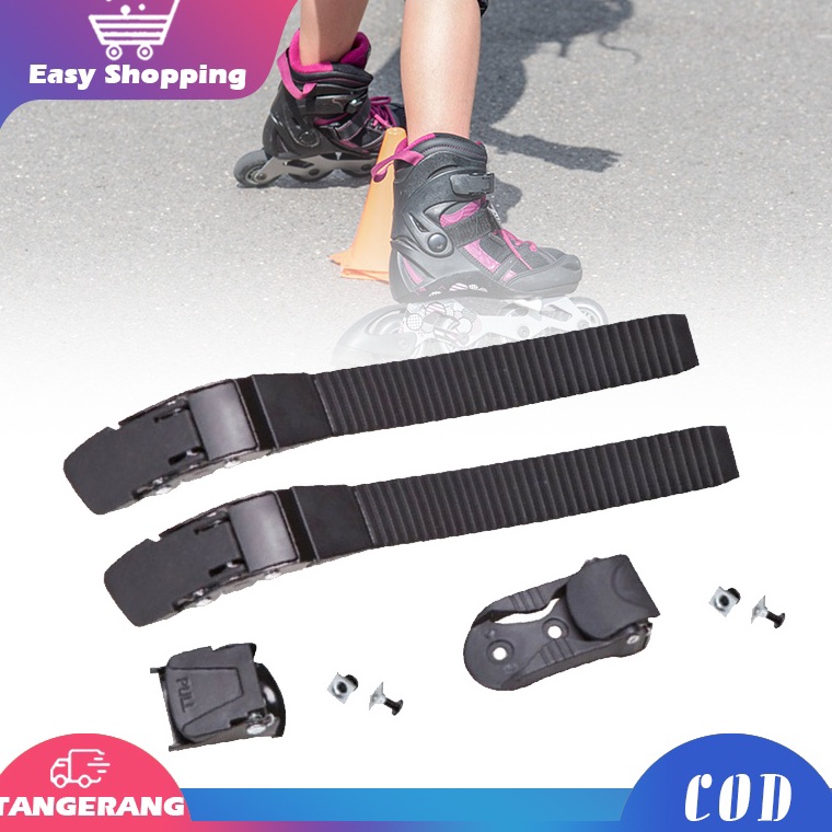 Viral Strap Buckle Inline SkateStrap Atas Buckle Atas Sepatu Roda Universal