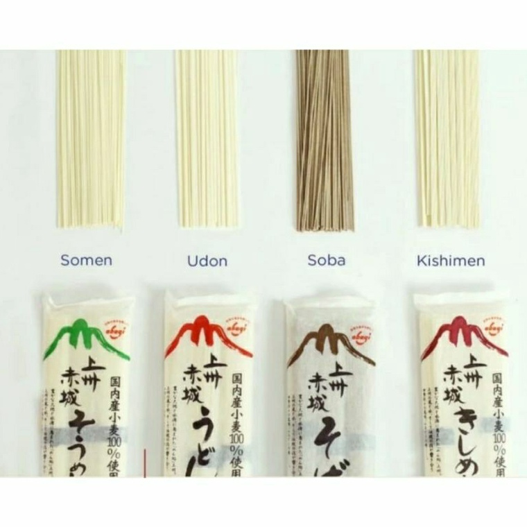 

RIF882 PROMO MURAH Joshu Akagi Soba Somen Udon Kishimen 27 gr Mie Kering jepang