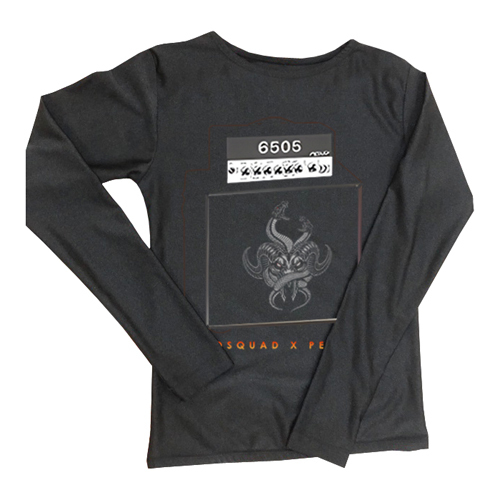 Deadsquad x Peavey Tshirt Black Longsleeve 100% Cotton Kombed 30s