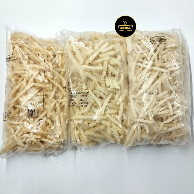 

CNM931 99 BRANDS FESTIVAL Gogokita Shoestring Gogofries Crinkle 2kg Gogofries Shoestring 2kg Kentang Beku Goreng