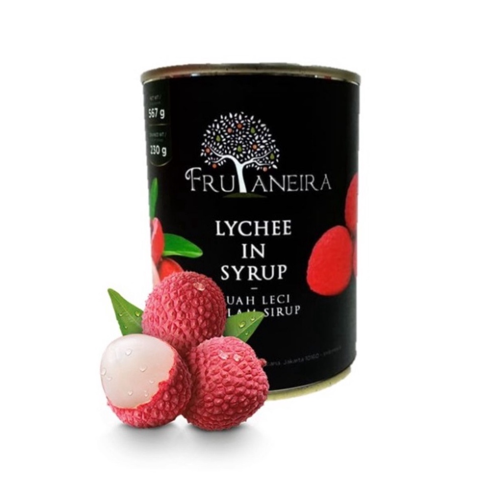 

PKY813 C6369 Frutaneira Lychee in Syrup Leci Sirup 567gr
