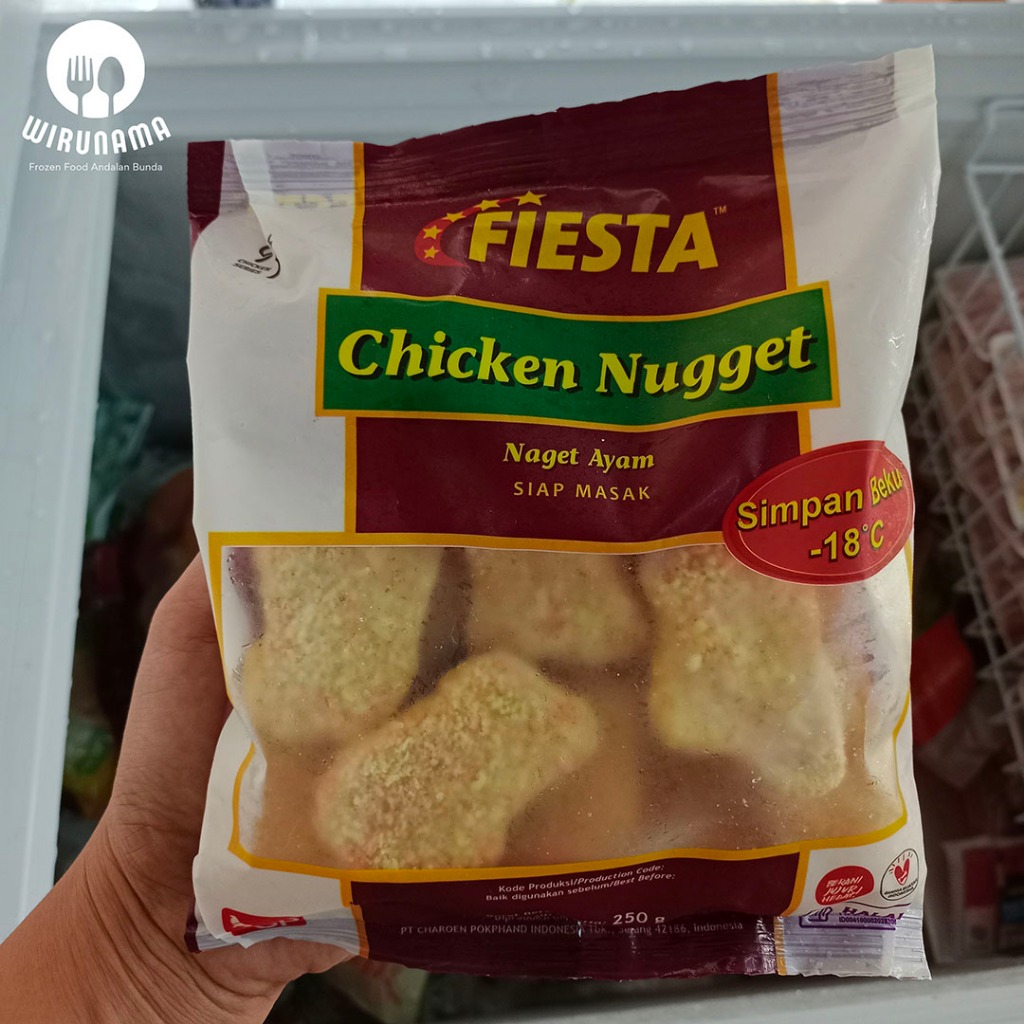 

Fiesta Chicken Nugget 250gr 500gr Nuget Ayam Frozen Food Yogyakarta Jogjakarta