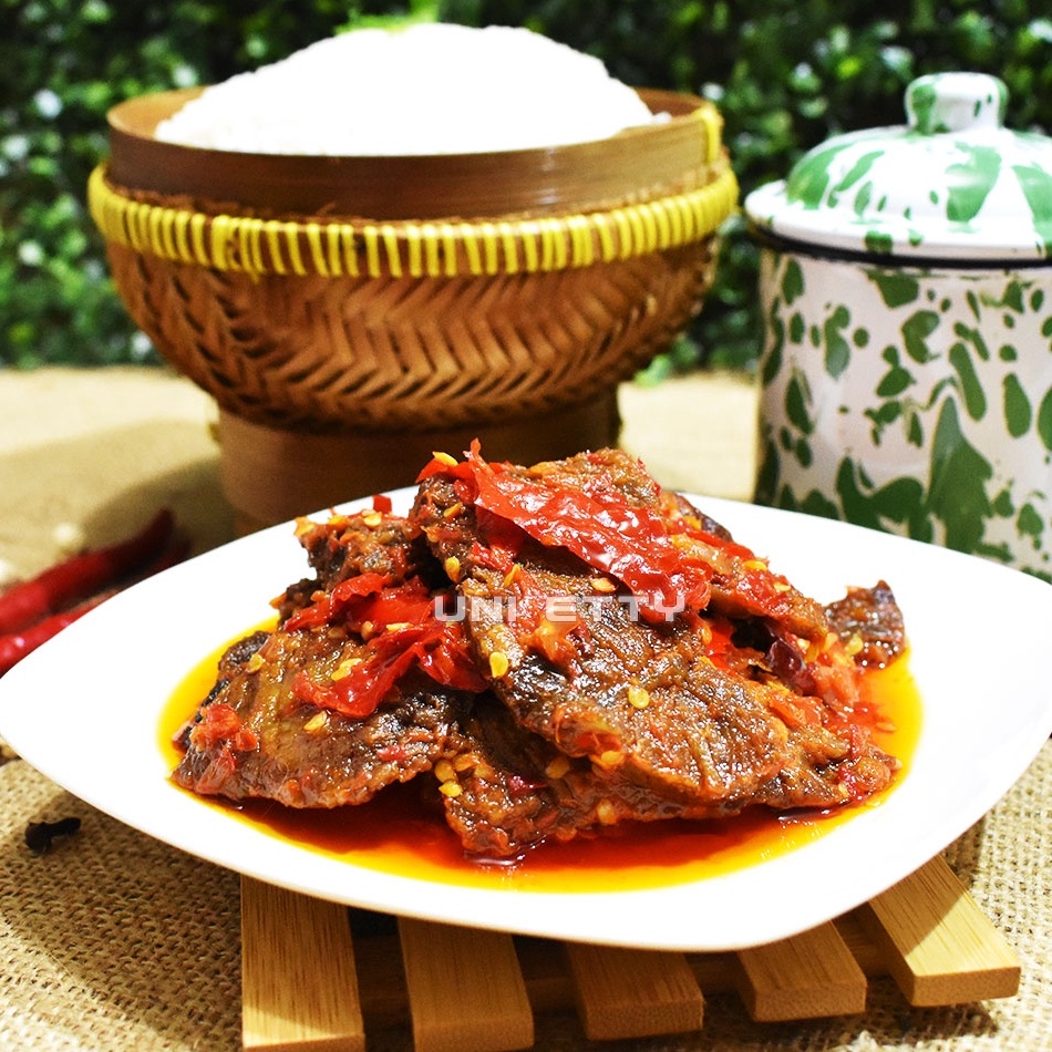 

GQH914 COD NEWPRODUCT Dendeng Balado Uni Etty Original 25gr