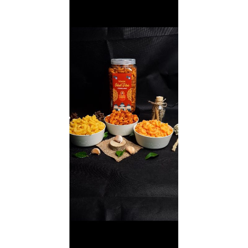 

makaroni crispy/makaroni pedas/500g/paket lebaran/cemilan enak lebaran/guyam gayem