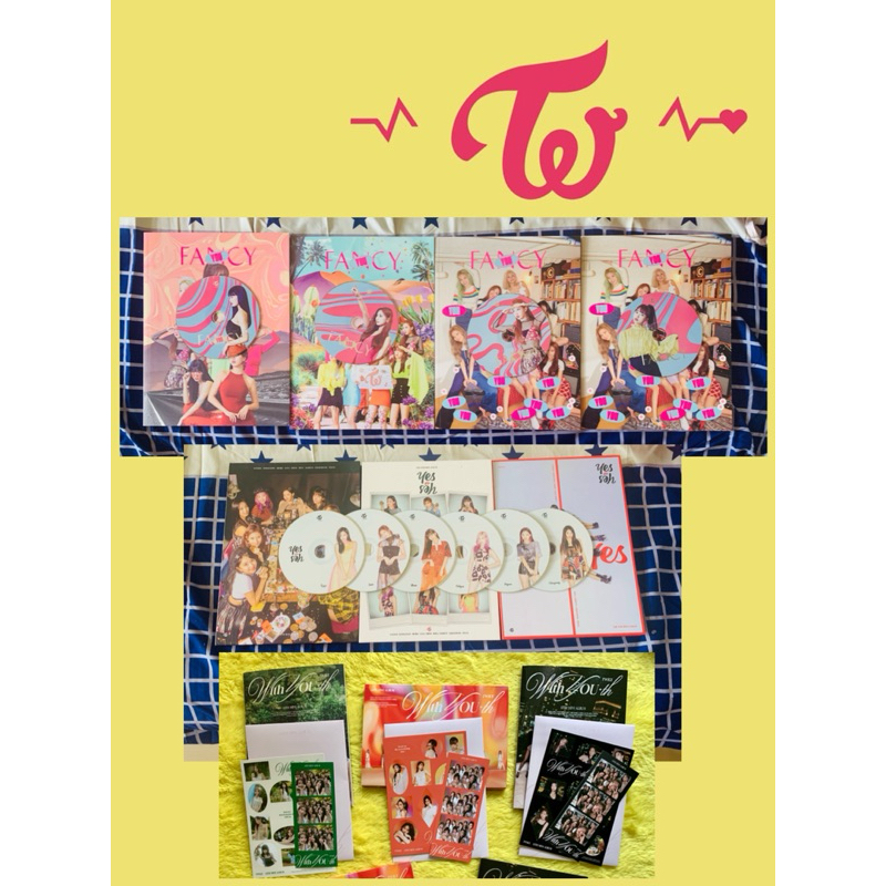 Album Only Twice With You-th - Yes or Yes - Fancy - The Year Of Yes - CD Nayeon Chaeyeong Momo Dahyu