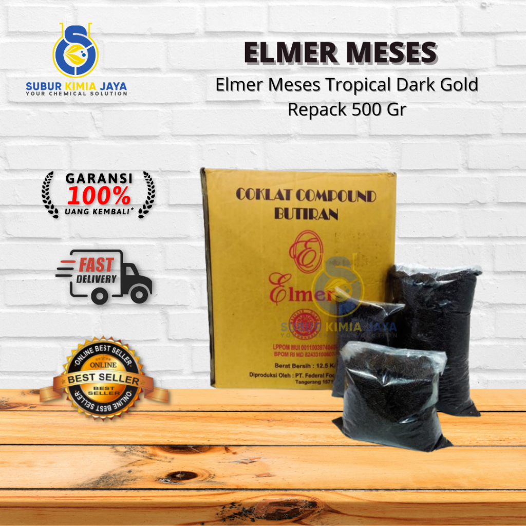 

Elmer Meses Tropical Dark Gold 500 Gr / Meses Elmer / Meses Chocorice