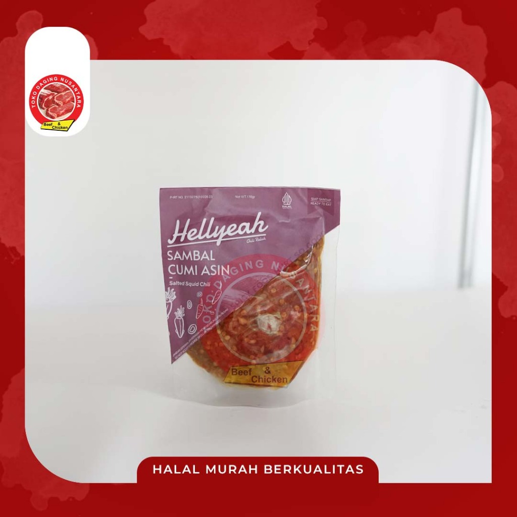 

SAMBEL HELLYEAH CUMI ASIN 170GR