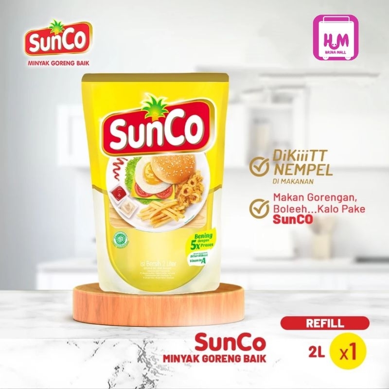 

Minyak Goreng Sunco 2 Liter | Minyak Goreng murah Berkualitas