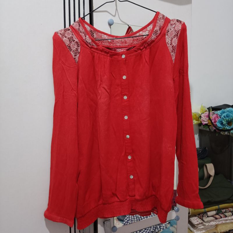 PRELOVED Blouse Triset