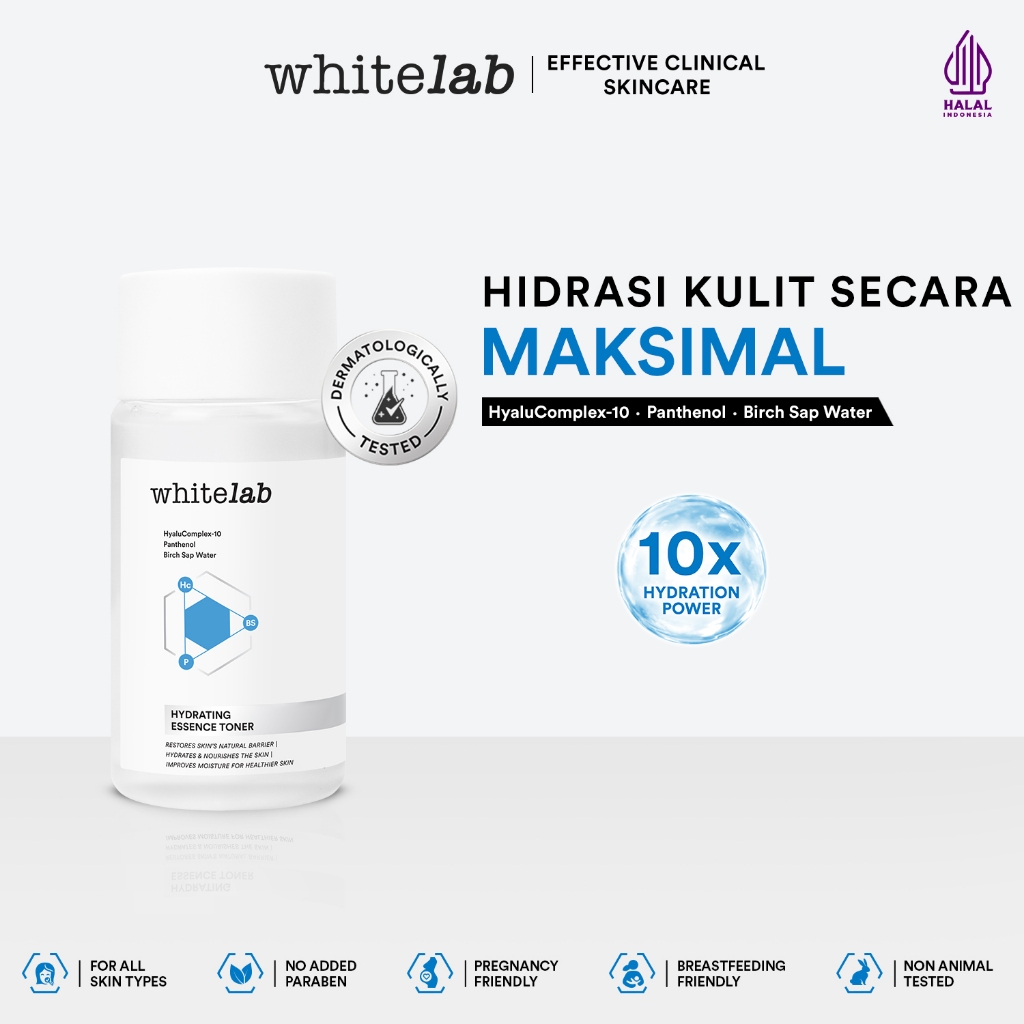 [EXCLUSIVE LIVE] Whitelab Hydrating Products - Facial Cleanser, Essence Toner, Serum, Moisturizer