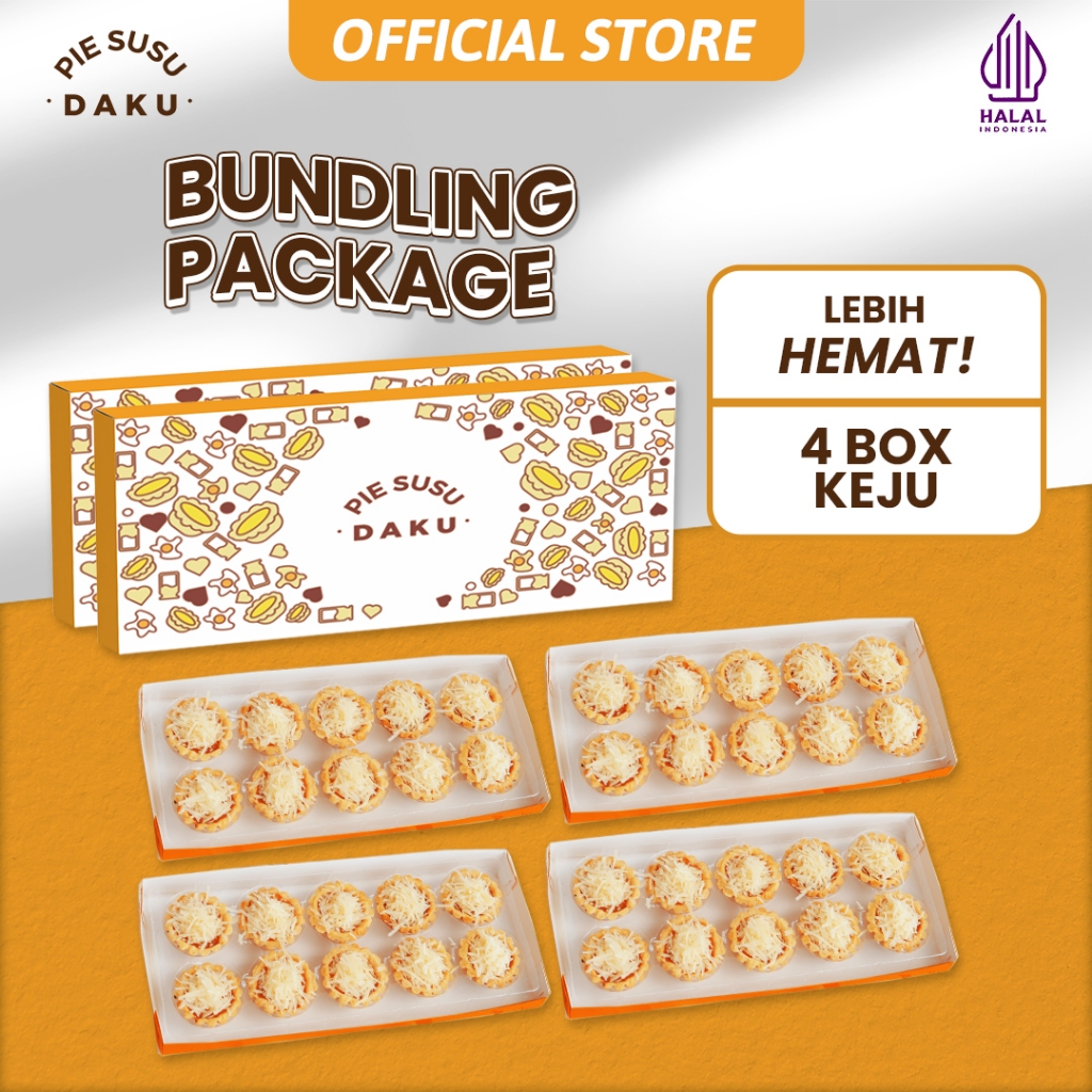 

4 BOX PIE SUSU KEJU - PROMO BUNDLING