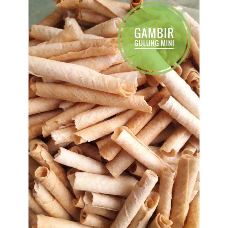 

[CEMALCEMIL] GAMBIR GULUNG MINI 250GR