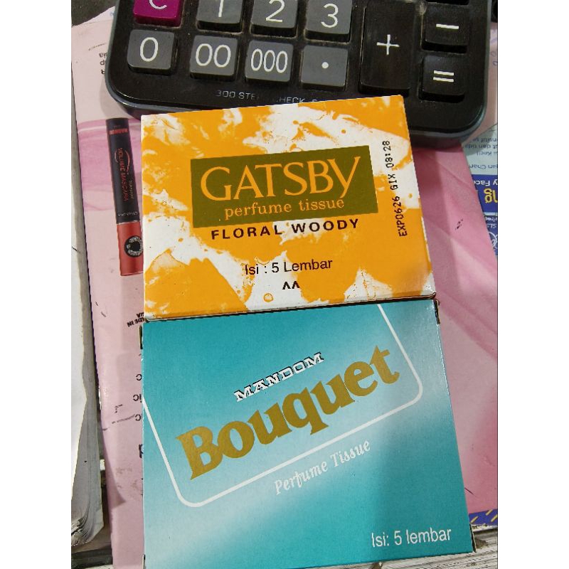 PARFUM TISSUE MANDOM/GATSBY 1box