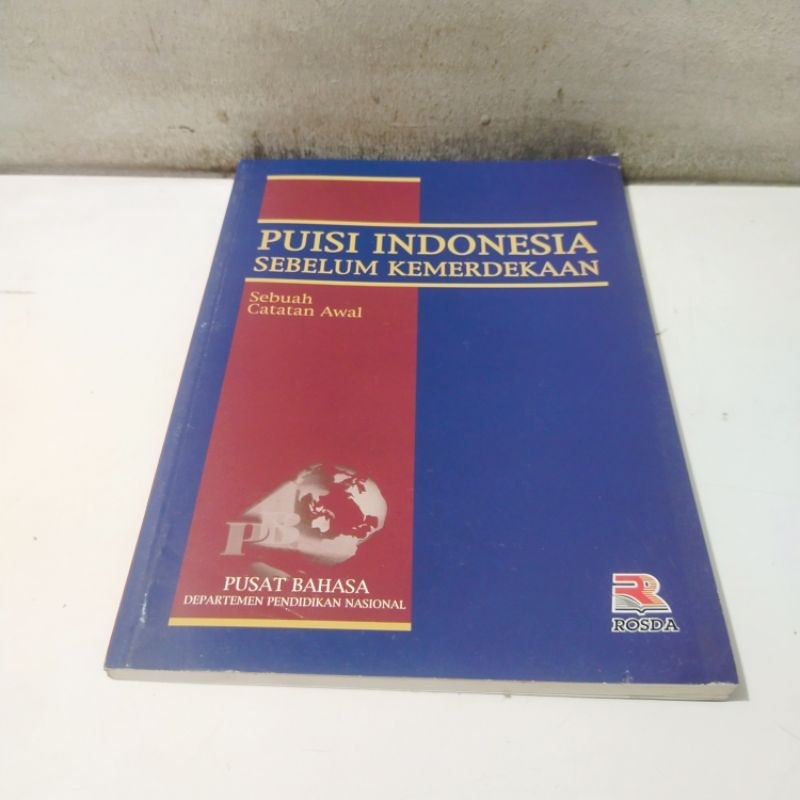 Buku Obral Super Murah - Buku Puisi Indonesia Sebelum Kemerdekaan