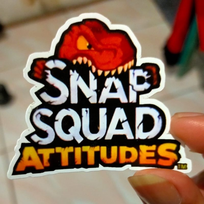 

Stiker Snap Squad Attitudes Vinyl Plastik (Anti Air)