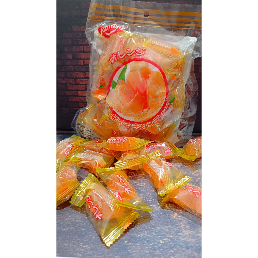 

Permen Jelly Rasa Jeruk Mandarin Naraya 500gr