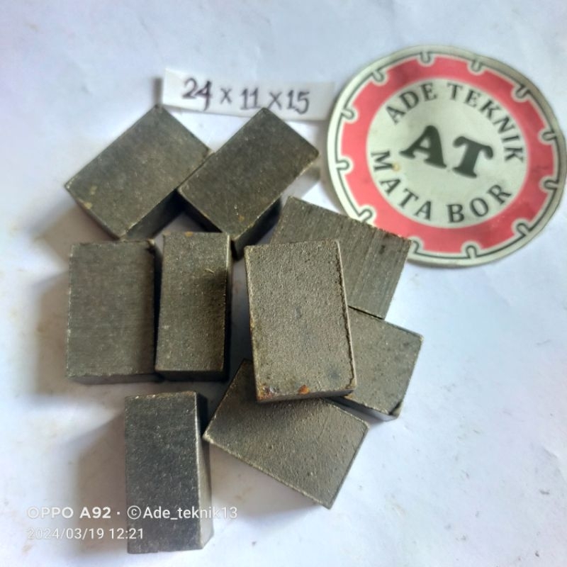 Diamond Segment Sandstone 11 mm mata bor coring mata bor sumur Air  Mata diamond segmen Segmen Mata 