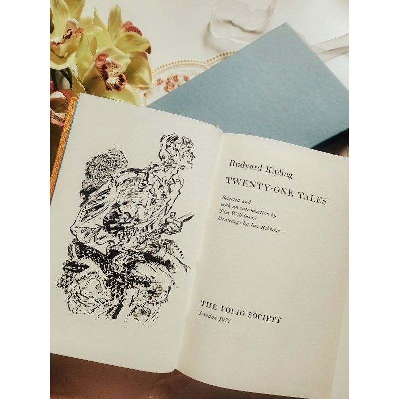 Kipling Twenty One Tales : The Folio Society by Rudyard Kipling and Ian Ribbons (Illustrator)