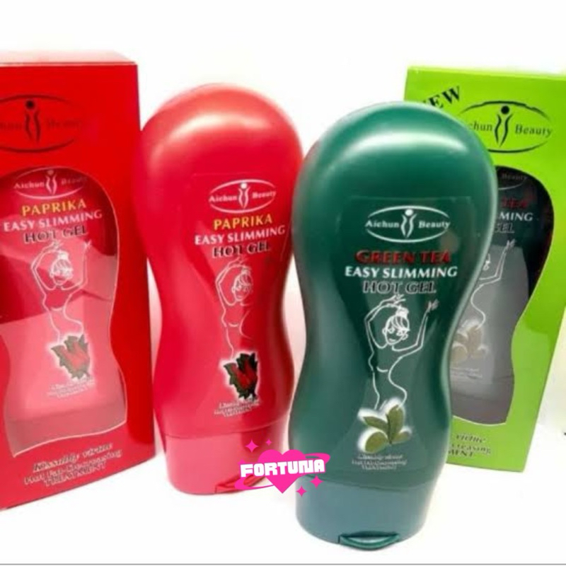 slimming hot gel aichun murah - aichun hot gel asli original - krim pelangsing aichun hot gel - penu