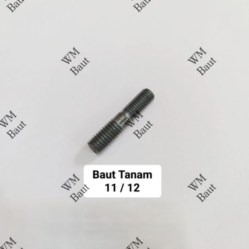 5pcs Baut Tanam Knalpot 11 / 12 Vario PCX Scoopy Beat New OverSize